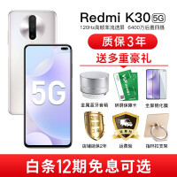 Redmi 红米K30 5G【现货速发/12期免息可选】小米手机 时光独白 8GB+256GB（12期免息）