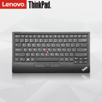 ThinkPad（联想） 双模键盘蓝牙无线键盘 USB小红点键盘 充电版手机平板键盘 无线蓝牙双模键