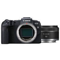 佳能（Canon）EOS RP全画幅微单机身+RF50mm F1.8 STM定焦镜头（1支）组套商品，赠送64G SD卡