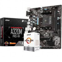AMD 速龙 3000G/200GE集显 搭微星/华擎/华硕 A320MB450M 主板CPU套装 微星A320M PRO-VH 速龙3000G 带核显