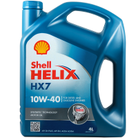 壳牌（Shell）喜力合成 Helix HX7 10W-40 A3/B4 SN 4L 欧洲原装进口机油