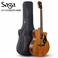 萨伽SP700G缺角桃花芯41英寸+原装礼包吉他好不好