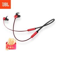 JBL T280NC 入耳式无线降噪蓝牙耳机 运动耳机 手机游戏耳机 苹果安卓通用 跑步磁吸式带麦 红色