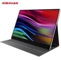 斯波兰（SiBolan）便携显示器15.6英寸4K触摸屏幕Type-c接口PS4电脑办公显示器扩展屏 15.6英寸/4K