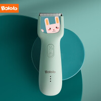 波咯咯（bololo）婴儿理发器低噪家用宝宝剃头剃胎毛神器儿童电推剪自己剪BL-2402兔子