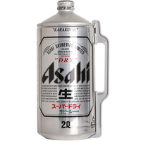 朝日Asahi朝日超爽生啤酒  2L单桶装 10.9度日本原装进口