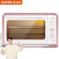 苏泊尔（SUPOR）35L家用多功能电烤箱 大容量旋钮操作 烤箱家用上下独立控温 专业烘焙易操作 K35FC808