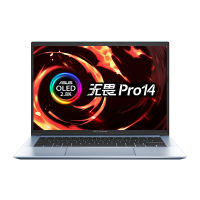 华硕无畏Pro14 锐龙版 2.8K OLED轻薄笔记本电脑(R7-5800H 16G 512G 100%DCI-P3 