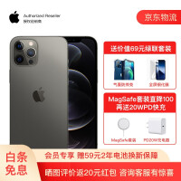 Apple iPhone 12 Pro Max (A2412) 支持移动联通电信5G 双卡双待手机 石墨色 256GB 