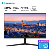 海信27英寸IPS屏 99%Adobe RGB广色域 HDMI接口 三微边框 可挂壁 低蓝光爱眼 电脑液晶显示器27N3