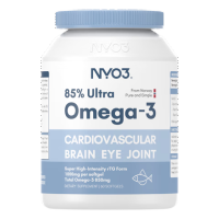 NYO3高纯深海鱼油 2000mg深海Omega-3 含DHA EPA  rTG型 护心脑眼60粒