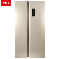 TCL 499升风冷无霜对开门双开门电冰箱 隐形电脑控温 纤薄机身(流光金) BCD-499WEF1