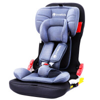 innokids儿童安全座椅可折叠9个月-12岁汽车用isofix接口ZY25星羽骑士 皇室蓝