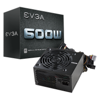 EVGA(艾维克)1000G3额定1000w台式ATX电脑电源(静音/10年质保/80认证) 600W2(600w 白牌)