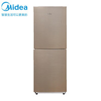 美的(Midea)166升 双开门冰箱家用小型节能冰箱风冷无霜 铂金净味 母婴专享BCD-166WM 以旧换新