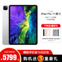 Apple iPad Pro平板电脑2020年新款11英寸/12.9英寸 (全面屏/A12Z/) 11英寸 银色 256