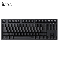 ikbc87机械键盘游戏樱桃cherry轴电脑外设笔记本数字办公有线自营C104/W210无线可选 C87有线87键黑轴