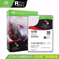 希捷(Seagate) NAS硬盘 12TB 256MB 7200转 PMR CMR垂直技术 网络存储 SATA 希捷酷
