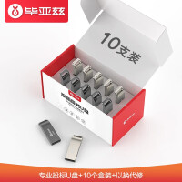 毕亚兹 256MB USB2.0 U盘 UP017系列 支持量产专业投标金属u盘 学校公司企业 投标小容量无损电脑优盘1