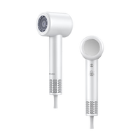 康夫（CONFU）11万转高速电吹风机家用大风力负离子护发送女友生日情人节礼物吹风筒KF-F8 （11万速+亿级负离子）露白