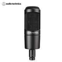 铁三角(Audio-technica)AT2035BK电容麦克风专业录音棚话筒黑色