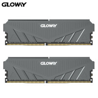 光威（Gloway）16GB(8Gx2)套装 DDR4 3000 台式机内存 天策系列-摩登灰