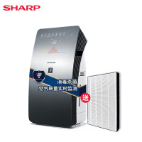 夏普（SHARP）空气净化器家用除甲醛净化器 细菌雾霾异味过敏源加湿智能控制客厅卧室KC-CG60-M