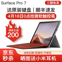 微软（Microsoft）Surface Pro7 二合一平板电脑笔记本办公i5/i7轻薄商务办公+ 【亮铂金】I7-1