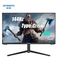 创维（Skyworth）24.5英寸 快速液晶IPS屏 144HZ 1ms Type-c 升降旋转 重力感应 电竞游戏显示器（F25G1）