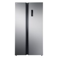 TCL519升冰箱家用对开双门大容量 电脑控温 风冷无霜 超薄易嵌入 以旧换新 节能低噪对开门冰箱 BCD-519WEZ50典雅银