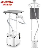 澳柯玛(AUCMA)挂烫机家用熨斗蒸汽熨衣机双杆带板手持熨烫机电熨斗烫衣机AGT-18L06白色