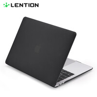 蓝盛 2020年MacBook Air保护壳mac pro电脑保护套苹果笔记本配件 磨砂半透黑 【2018-20年款】Air13.3