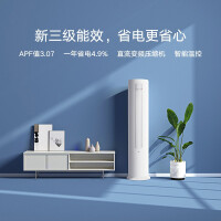 小米(MI)空调巨省电柜机 新能效冷暖变频 智能互联 自清洁 立式客厅家用空调 2匹新能效（KFR-51LW/N1A3）