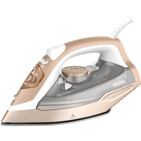 海尔（Haier）电熨斗 蒸汽挂烫机 2000W 陶瓷涂层底板 垂直熨烫 熨斗家用手持迷你HY-Y2028G