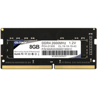 光威（Gloway）DDR4 8GB 2666 笔记本电脑内存条 战将系列-DIY装机适用  精选颗粒/稳定兼容 DDR4 8G 2666 笔记本内存