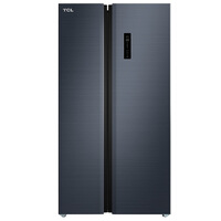 TCL AAT负离子养鲜 AI健康科技 风冷无霜对开门冰箱-R517T5-S深海蓝