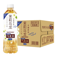 三得利（Suntory） 茉莉乌龙茶（无糖) 0脂 茉莉清新茶饮料 区域临期 500mL 15瓶 无糖茉莉