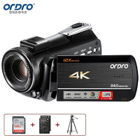 欧达（ORDRO）AC5 4K摄像机专业直播录像机家用手持DV光学变焦高清数码摄影机vlog短视频会议