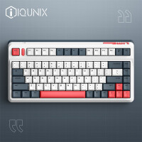 IQUNIX L80-动力方程式 机械键盘 三模机械无线键盘 蓝牙键盘 热插拔客制化键盘 TTC金粉轴RGB版