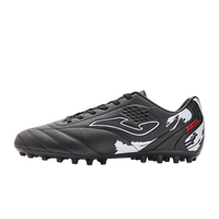 JOMA足球鞋成人男女MG短钉防滑耐磨透气人草场地专业比赛足球训练鞋 黑色 43