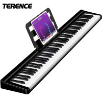 特伦斯 Terence 手卷钢琴88键折叠电子钢琴便携式成人儿童专业练习演奏教学钢琴键盘乐器