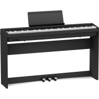 全新Roland罗兰学习考级电钢琴FP30X便携式数码88键FP18重锤智能电子钢琴FP10升级款 FP30X黑色主机+