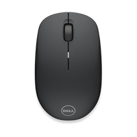 戴尔(DELL)WM126 鼠标 无线鼠标 办公鼠标 对称鼠标 鼠标无线 黑色 带无线2.4G接收器