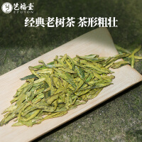 艺福堂绿茶  杭州钱塘老茶树龙井茶浓香250g 2024新茶源头直发