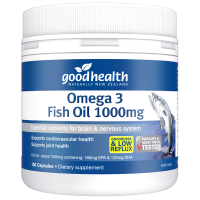 goodhealth好健康深海鱼油软胶囊DHA欧米伽3鱼肝油成人中老年守护心脑150粒/瓶