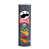 品客（Pringles）薯片香辣味110g 休闲零食膨化食品