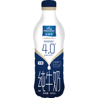 欧德堡 东方PRO系列   4.0蛋白质 全脂牛奶 950ml*1   纯牛奶 单支装