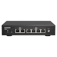 威联通(QNAP)QSW-2104-2T非网管型交换机提供 2 端口10GbE RJ45及4端口2.5GbE RJ45以太网络