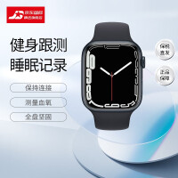 Apple 苹果 Watch Series 7 智能手表GPS款 星光色铝金属表壳 41毫米 午夜色