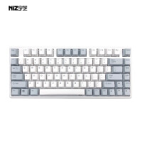 宁芝（NIZ）静电容打字办公键盘  便携写作键盘 台式机有线键盘  82有线35g-T系列